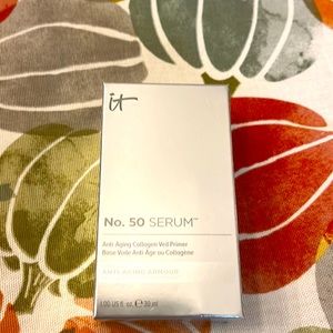 IT No 50 Serum anti aging collagen veil primer. 1.00 is fl oz